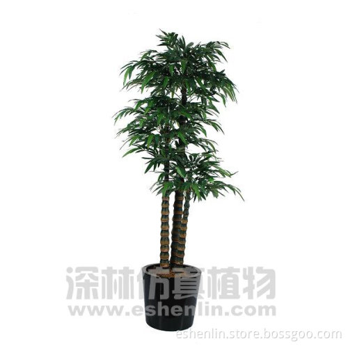 shenlin 3-trunk artificial lucky bamboo plants sale